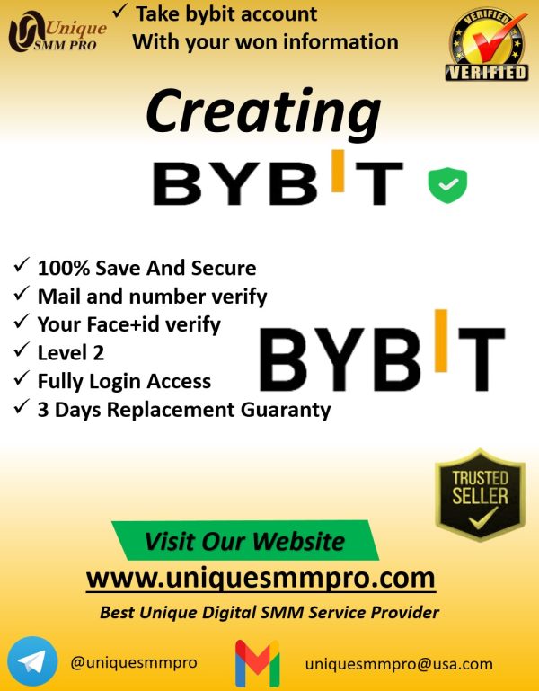 Creating Verified Bybit Account with your info