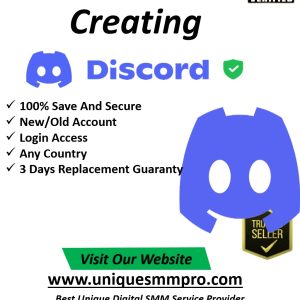 Creating Discord Account with your info