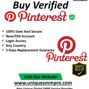 Creating Pinterest Account with your info